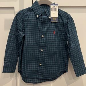NWT 2T POLO RALPH LAUREN BUTTON DOWN